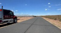 Plane wreckage in Arizona