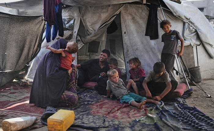 From dawn to dusk, a Gaza family focuses on one thing: finding food