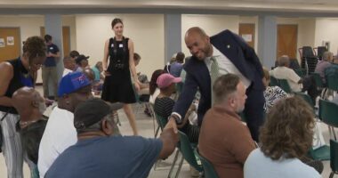 Ga. State Senator, gubernatorial candidate Jason Esteves visits Augusta
