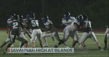 High school football kicks off scrimmages