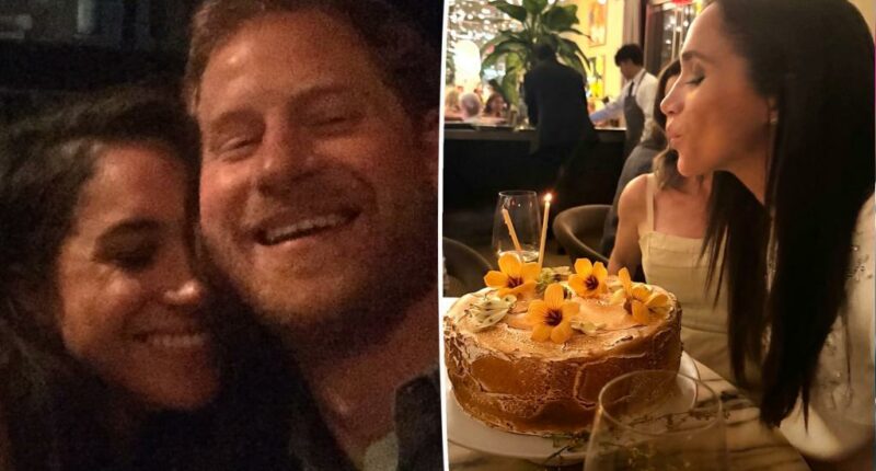 How Meghan Markle spent ‘beautiful’ 44th birthday with husband Prince Harry and friends