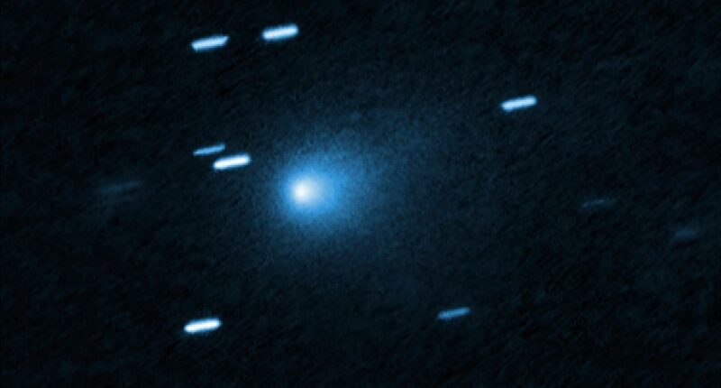 Hubble captures image of interstellar comet 3I-Atlas