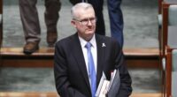 Minister for Home Affairs, Minister for Immigration and Citizenship, Minister for Cyber Security, Minister for the Arts and Leader of the House Tony Burke arrives for Question Time at Parliament House in Canberra on Thursday 28 August 2025. fedpol Photo: Alex Ellinghausen
