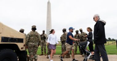 In DC takeover, Trump adds firepower to National Guard presence