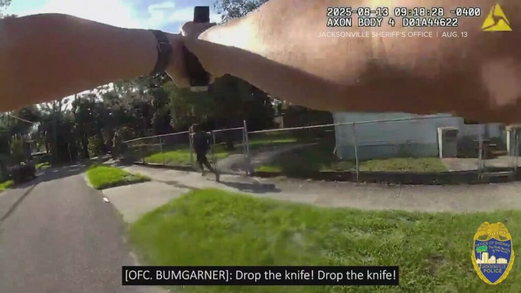 JSO: Bodycam footage reveals moments before officer involved shooting