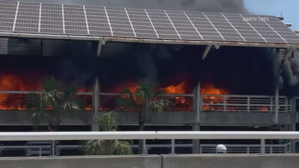 Jacksonville Airport Requests $38M for Garage Fire Recovery