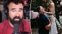 Jason Kelce congratulates Travis and Taylor Swift on the ‘proposal heard around the world’