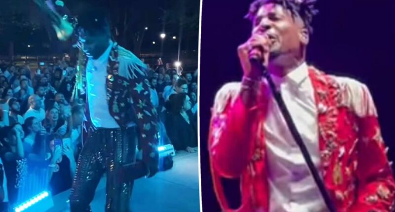 Jon Batiste pays tribute to late music icon Eddie Palmieri during Central Park concert