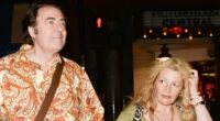 Jonathan Ross, 64, enjoys a rare night out with his wife Jane Goldman