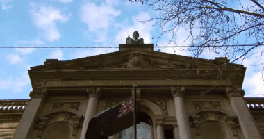 The Supreme Court in Melbourne.
