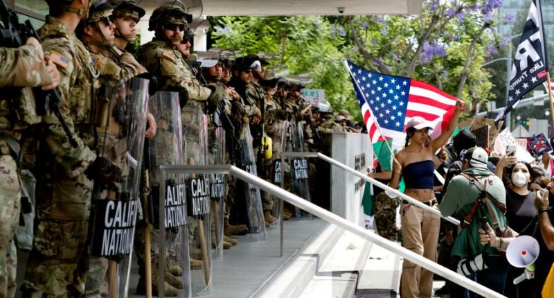 Judge weighs whether Trump violated federal law by deploying National Guard to Los Angeles