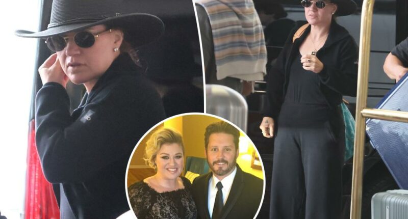 Kelly Clarkson seen for the first time since ex Brandon Blackstock’s death
