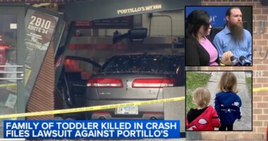 Kid enjoying lunch with family gets mowed down, family sues