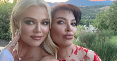Kris Jenner looks ‘decades younger’ impersonating Khloe Kardashian in Freaky Friday skit as fans gush ‘she looks good!’