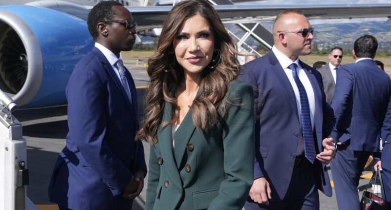 Kristi Noem's Jarring Transformation Has Become The Mold For 'Mar-A-Lago Face'