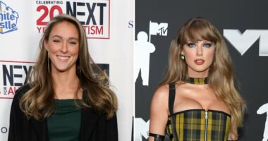 Kylie Kelce's Sweet Reaction After Taylor Swift Dethrones New Heights Episode