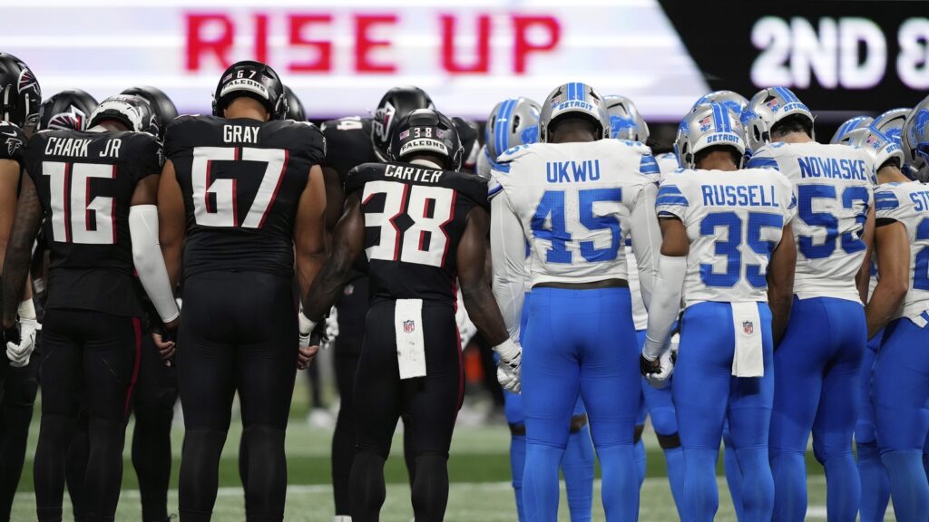 Lions' Morice Norris shares good news after he was taken off field in ambulance