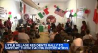 Little Village, Chicago community, senators from Mexico rally to support those facing deportation, address immigration raid fears