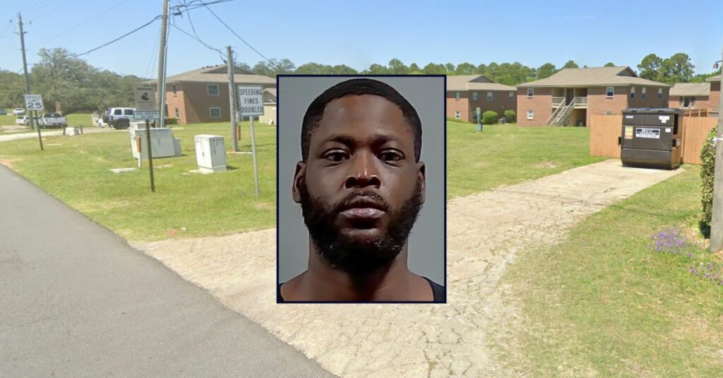 Man allegedly led his children to slain wife before fleeing