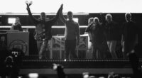 Oasis first reunion concert in Cardiff, Liam Gallagher and Noel Gallagher