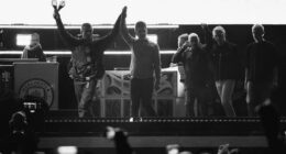 Oasis first reunion concert in Cardiff, Liam Gallagher and Noel Gallagher