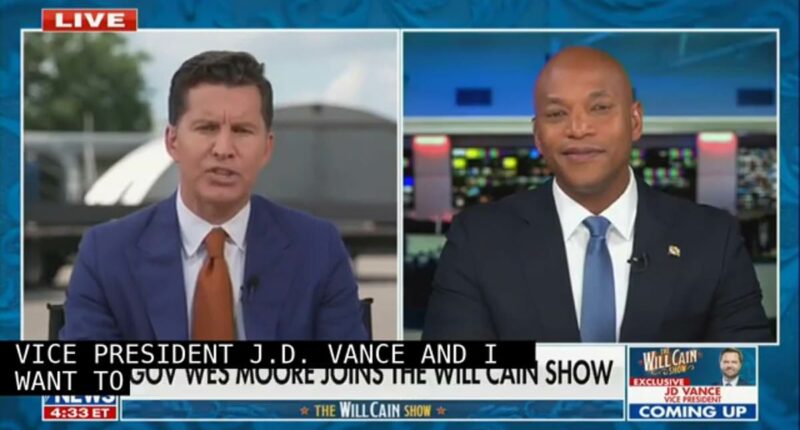 Maryland governor Wes Moore eviscerated by Fox News host over false claim of military awards