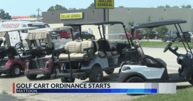 Mattoon golf cart ordinance starts, sparks mixed reactions