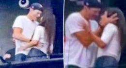 Mila Kunis and Ashton Kutcher show rare PDA at Backstreet Boys concert while getting their groove on