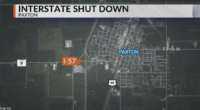 NB I-57 closed for crash by Paxton, one person hurt