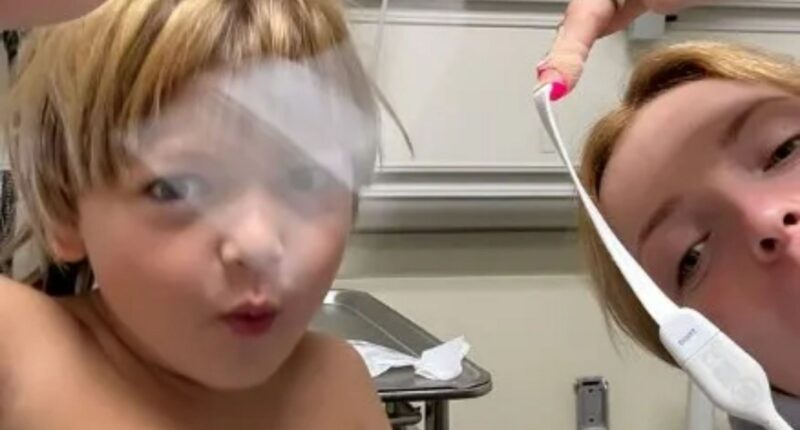 Nepo baby actress with VERY famous dad rushed to hospital with her son after falling ill
