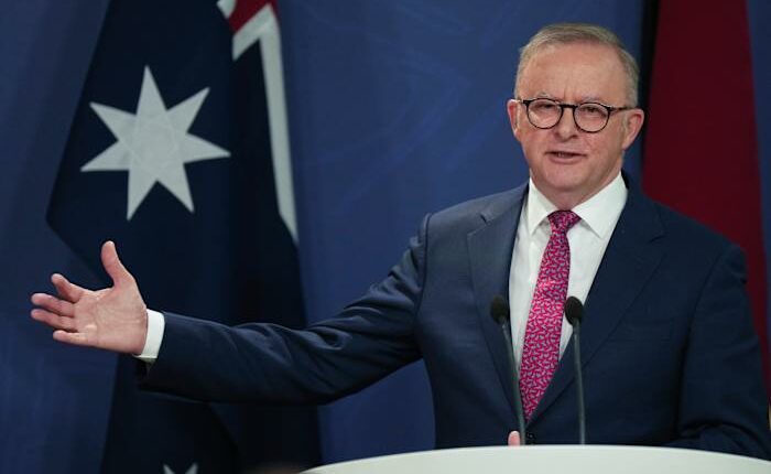 Netanyahu brands Australia's Albanese 'weak' over Palestinian state recognition
