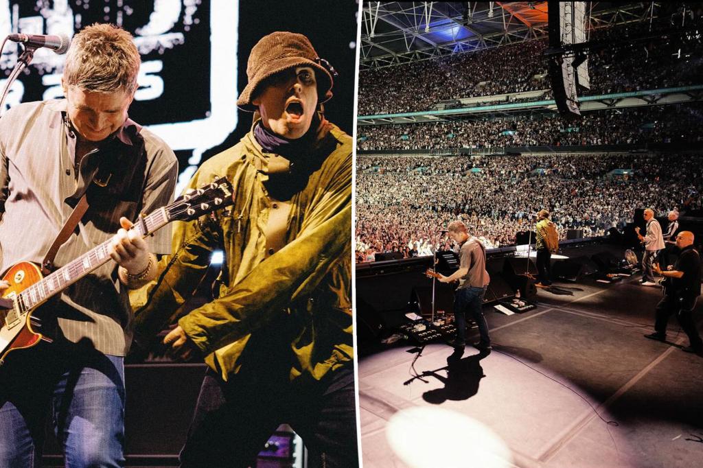 Oasis ‘shocked’ after man fatally falls from upper level at Wembley Stadium concert