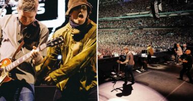 Oasis ‘shocked’ after man fatally falls from upper level at Wembley Stadium concert