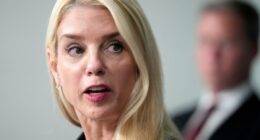 Pam Bondi fires Justice Department employee accused of throwing sandwich at federal agent