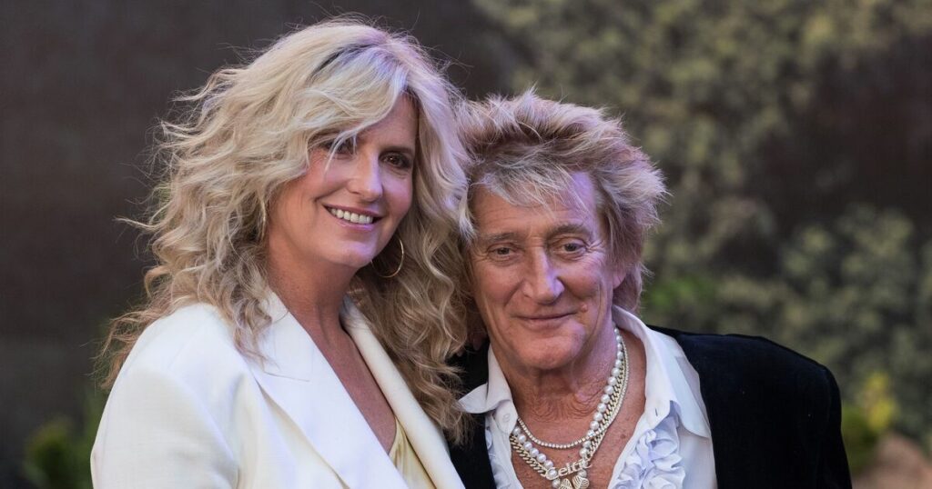 Penny Lancaster's furious three-word demand to Rod Stewart before 'nurturing' rock star