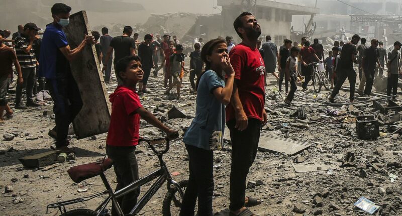 Penny Wong unites with other world leaders to condemn Israel's Gaza plans, which could put the lives of hostages and civilians in more danger