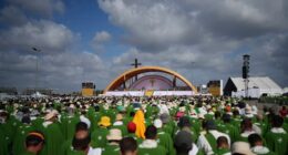 Pope Leo XIV urges over 1 million Catholic young people to spread faith and enthusiasm