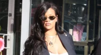 Pregnant Rihanna Shops for Baby Clothes in Beverly Hills