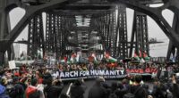 Premier rejects an 'open season' of protests on Sydney Harbour Bridge