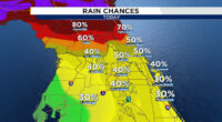 Rainy re-run potential in Central Florida before chances increase even more