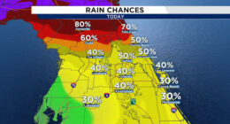 Rainy re-run potential in Central Florida before chances increase even more