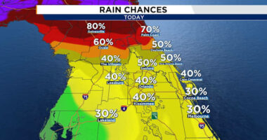Rainy re-run potential in Central Florida before chances increase even more