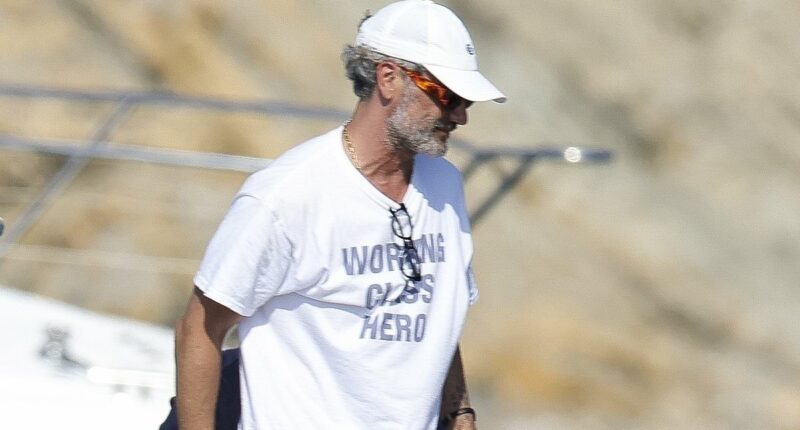 Rita Ora's husband Taika Waititi wears tone-deaf T-shirt on star-studded Ibiza trip for Chris Hemsworth's birthday