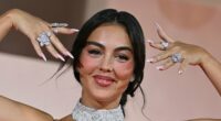 Ronaldo's fiancee Georgina Rodriguez flashes her giant engagement ring