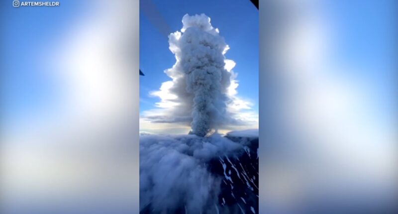 Russia's Krasheninnikov volcano erupts for first time in centuries, days after 8.8-magnitude earthquake