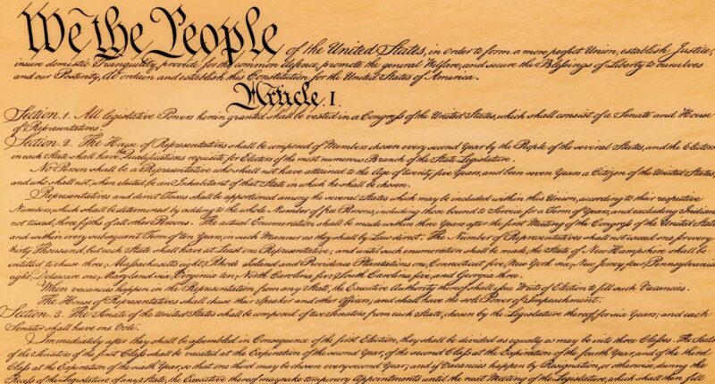 Sections of Constitution removed from Library of Congress site in coding error