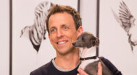 Seth Meyers’ beloved dog Frisbee dies at 14 and fans find an eerie connection to host’s BFF Andy Samberg