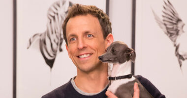 Seth Meyers’ beloved dog Frisbee dies at 14 and fans find an eerie connection to host’s BFF Andy Samberg