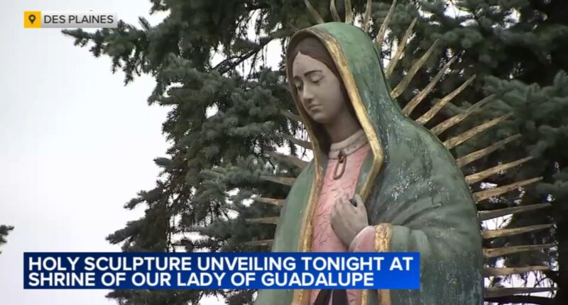 Shrine of Our Lady of Guadalupe welcomes 'Madre Peregrina' sculpture to Des Plaines in tour