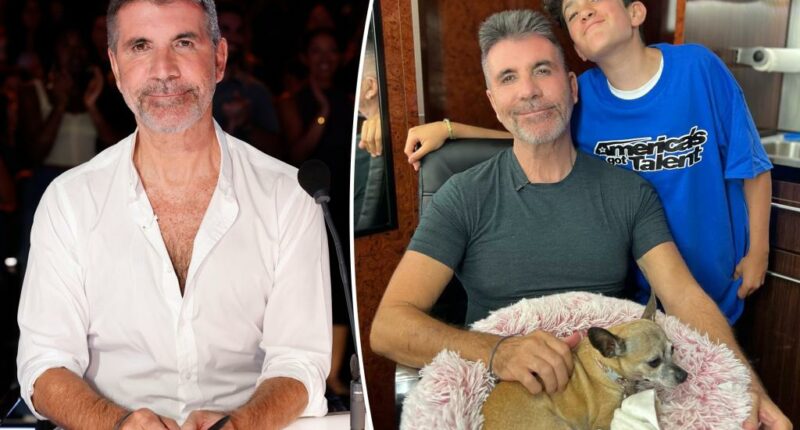 Simon Cowell shares rare glimpse of look-alike son, Eric, 11, on ‘America’s Got Talent’ set